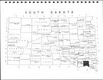 South Dakota State Map, Yankton County 1991